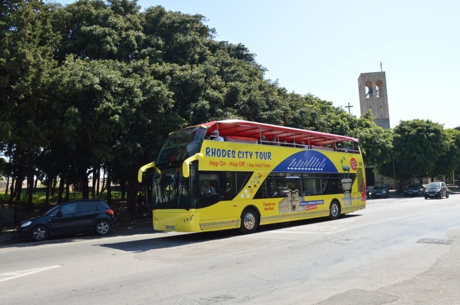 Rhodes: Hop-On Hop-Off City Tour Bus - The best way to spend your one-day ticket