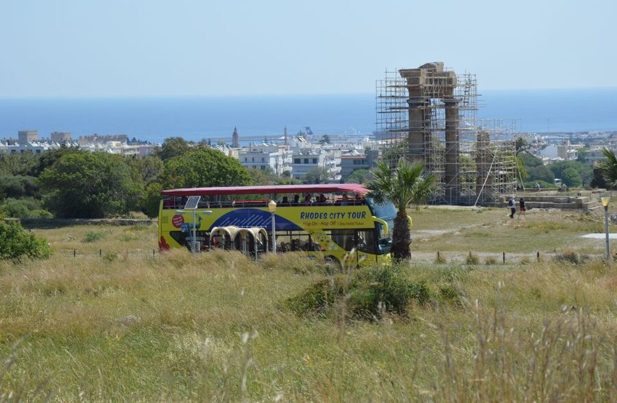 Rhodes: Hop-On Hop-Off City Tour Bus - Monte Smith, the Acropolis, and Apollo’s Temple