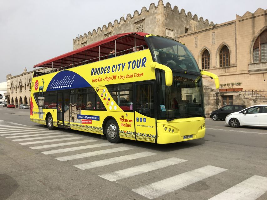 Rhodes: Hop-On Hop-Off City Tour Bus - Mandraki Harbor and the Aquarium
