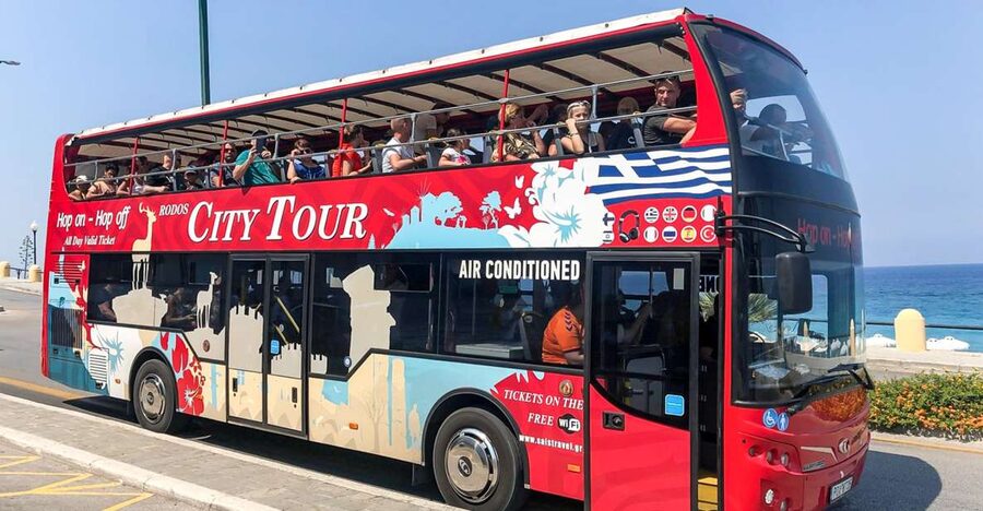 Rhodes: Hop-On Hop-Off Sightseeing Bus Tour - What this Rhodes bus tour actually covers