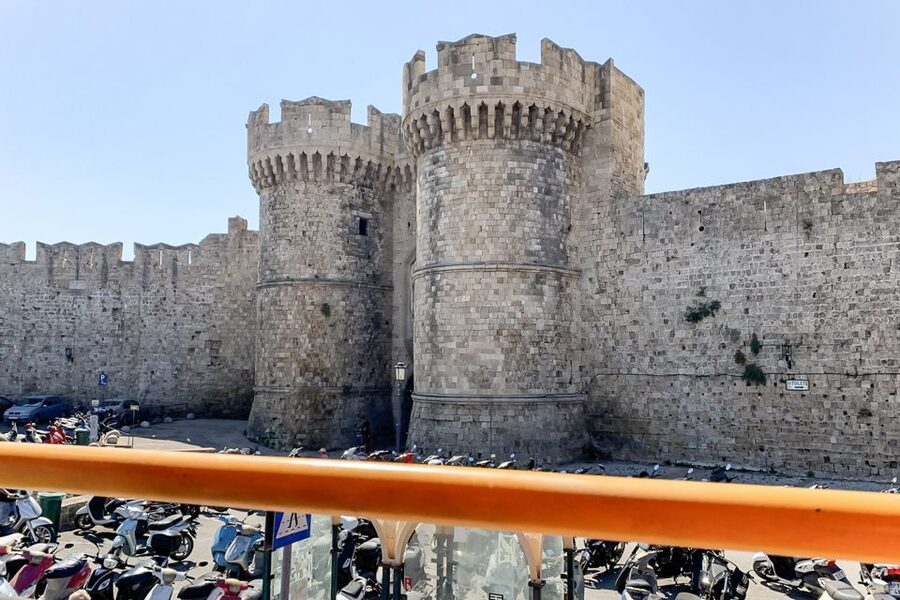 Rhodes: Hop-On Hop-Off Sightseeing Bus Tour - Harbor views, marina, and the city’s modern side