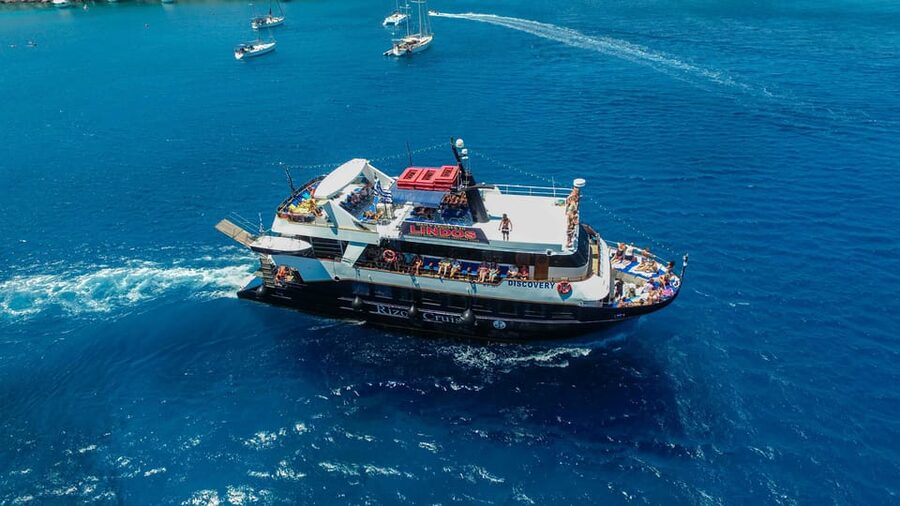 Rhodes: Lindos Cruise with 2 Swim Stops - Why this cruise works so well for a Lindos day