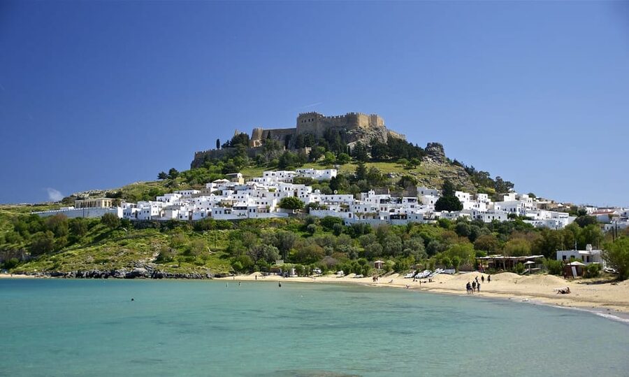 Rhodes: Lindos Cruise with 2 Swim Stops - Three hours in Lindos, use them wisely