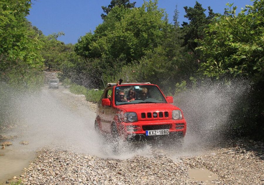Rhodes: Self-Drive 4x4 Safari Tour with North Pickup - Pickup from northern Rhodes