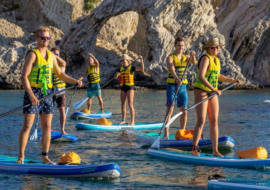 Rhodes: Stand-Up Paddleboard and Snorkeling Tour - The return to Stegna and the included photos