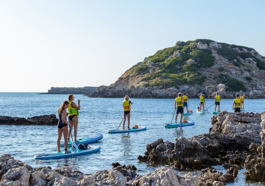 Rhodes: Stand-Up Paddleboard and Snorkeling Tour - Weather, water conditions, and the real limits of the day