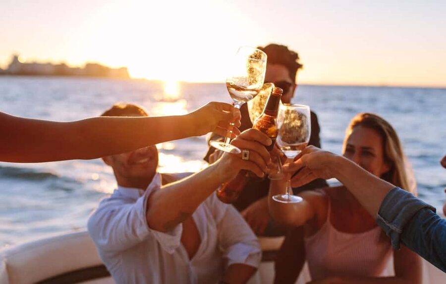 Rhodes: Sunset Cruise w/ Gourmet Buffet, Drinks & Live Music - A sunset cruise that gives the evening a proper rhythm