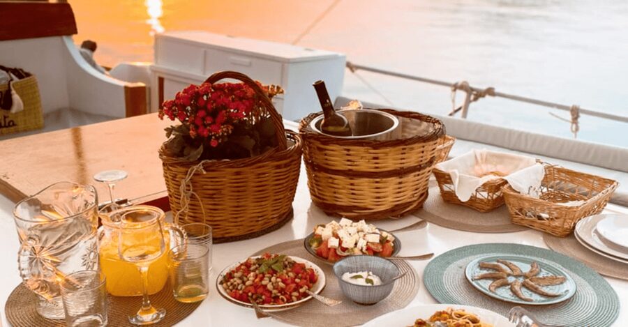 Rhodes: Sunset Cruise w/ Gourmet Buffet, Drinks & Live Music - Practical details that make the evening easier