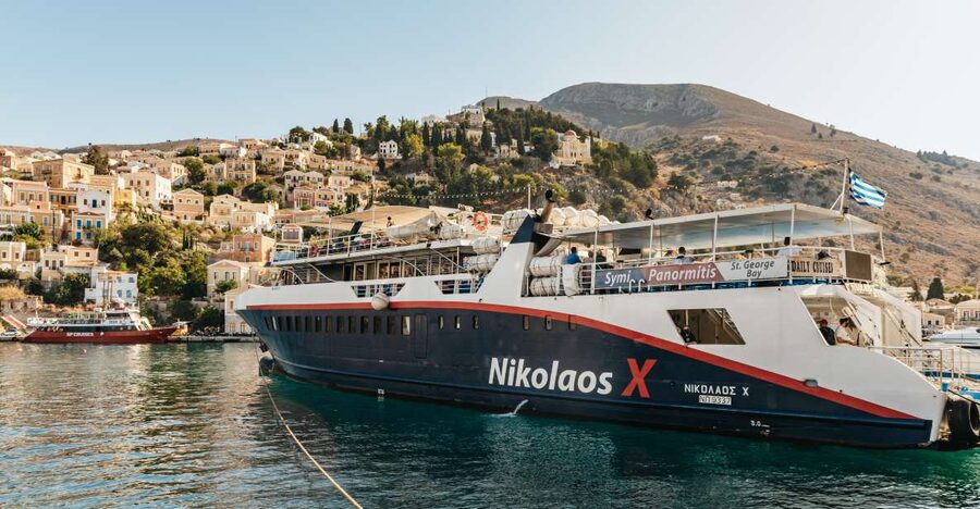 Rhodes: Symi Island & Panormitis Monastery Day Trip by Boat - Panormitis Monastery: one quiet hour by the bay