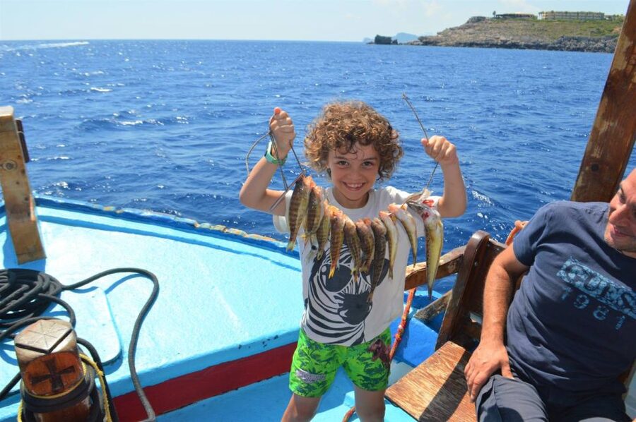 Rhodes Town: Fishing Boat Trip with Fish Meal and Swim Stops - Fishing stops around the Rhodes coast