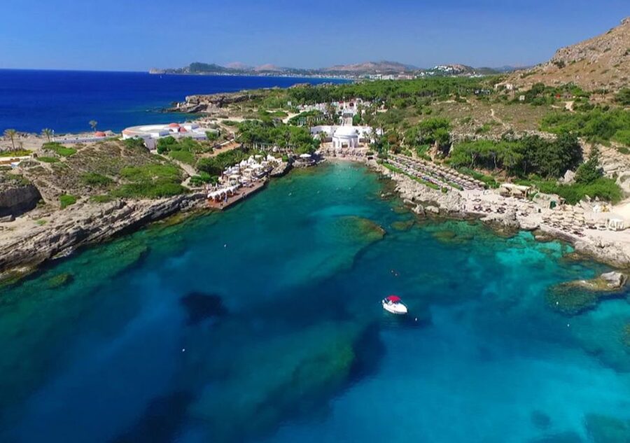 Rhodes Town: Fishing Boat Trip with Fish Meal and Swim Stops - A fresh meal cooked on the boat