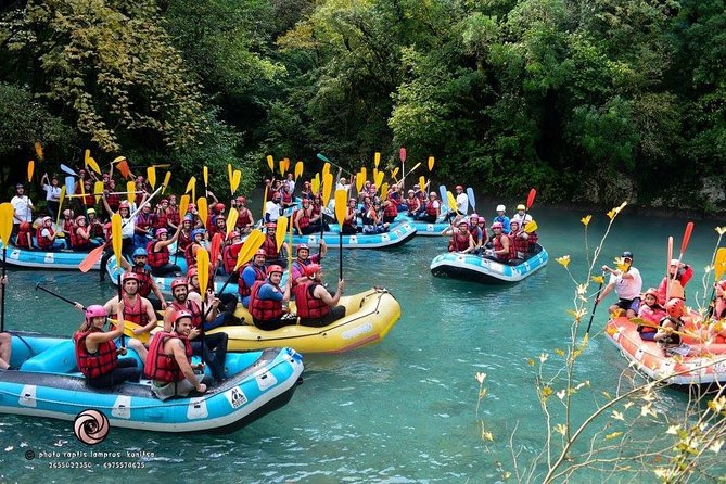 River rafting at Voidomatis River !! Zagori area - A Gentle Start on the Voidomatis River