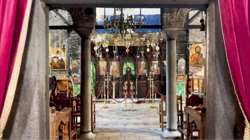 Sacred Skiathos - The Church of the Virgin Mary and the short footpath