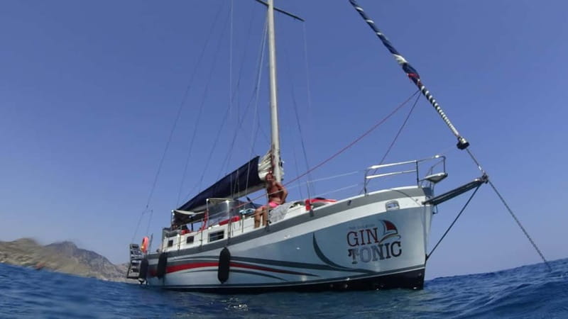 Sailing tour around Lindos with food and drinks - Agathi Beach, caves, and a Greek lunch