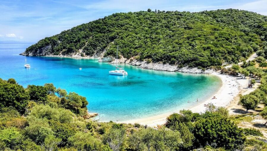 Sami: Ithaca Island Boat Trip with Swimming and Snacks - Vathi: 70 minutes in Ithaca’s capital