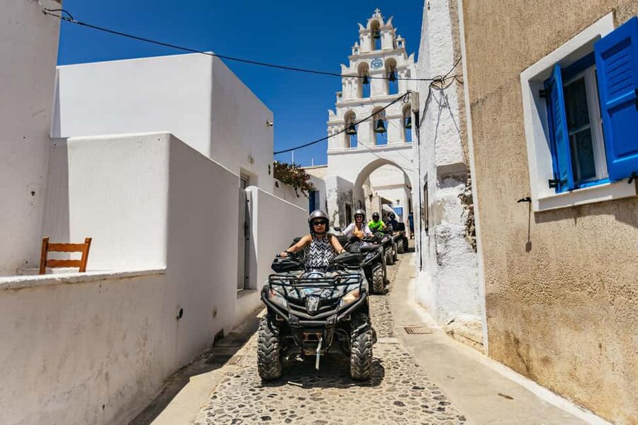 Santorini: ATV Quad Bike Tour with Lunch - Why an ATV is a smart way to see Santorini