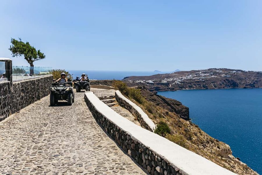 Santorini: ATV Quad Bike Tour with Lunch - What $169 gets you