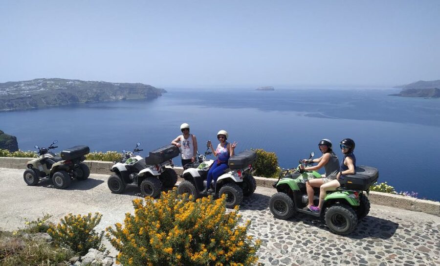 Santorini: ATV-Quad Experience - What the 147 dollar price includes
