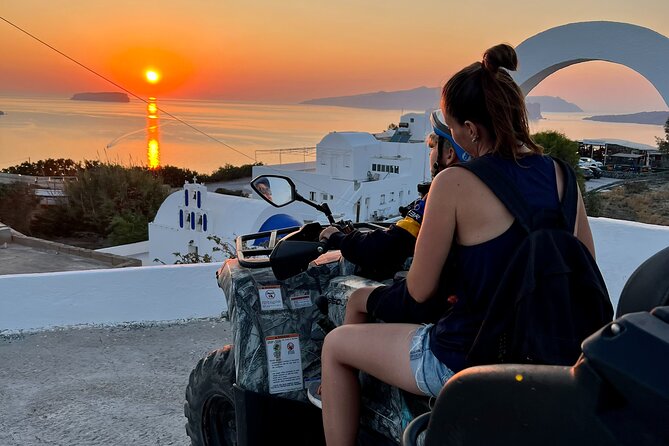 Santorini ATV-Quad Experience: Off-Road Adventure & Hotel Pickup - Starting at Perissa’s black sand beach