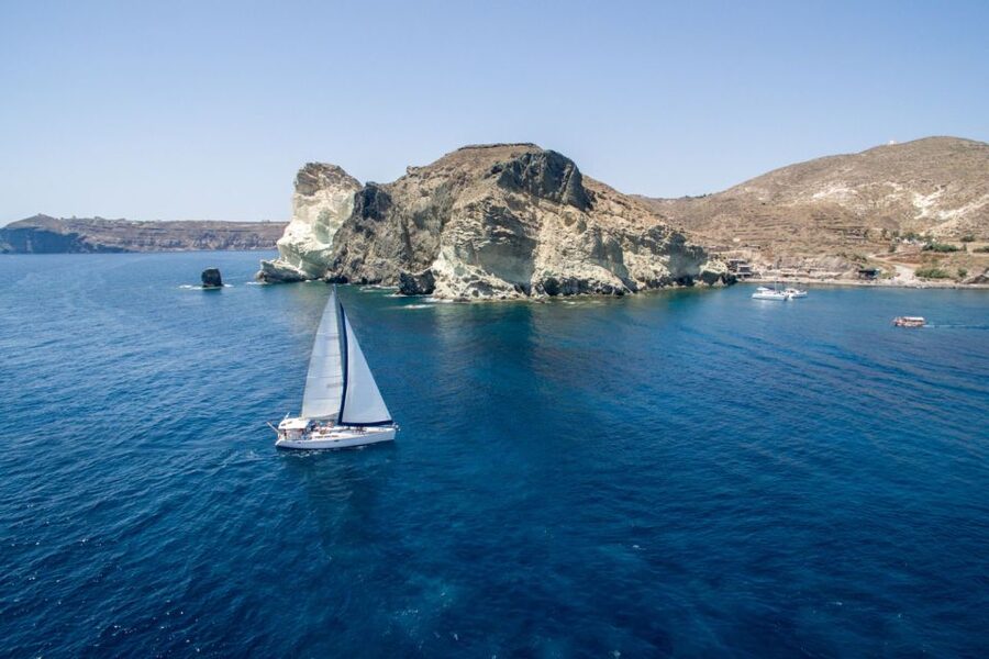 Santorini Caldera: Sunset Sailing Cruise with Meal - Why seeing Santorini from the water matters