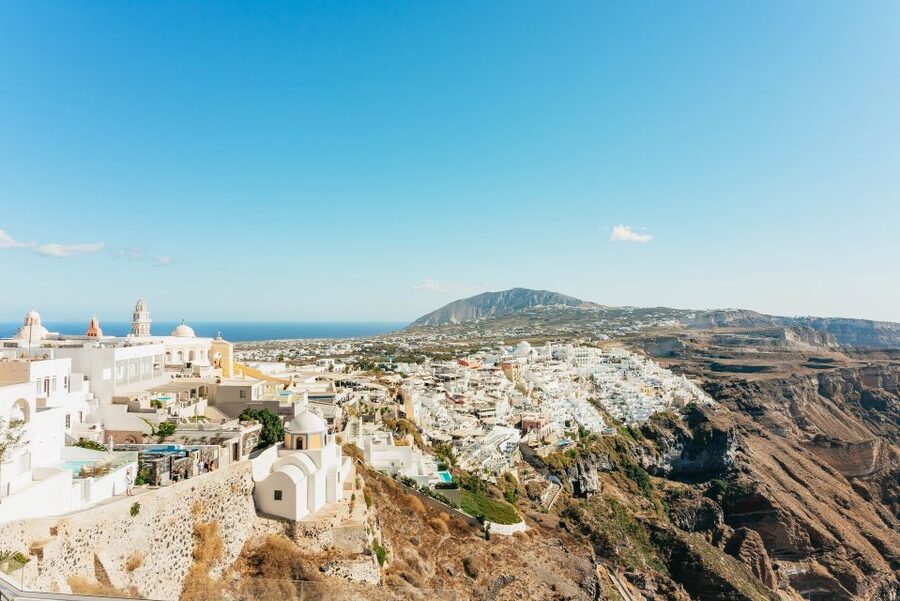 Santorini: Caldera Trail Guided Hike and Sunset Viewing - Price, pickup, and what you receive