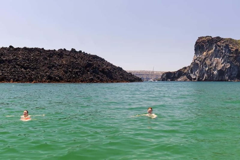 Santorini: Catamaran Cruise with Fresh Meal & Open Bar - What the $181 price includes