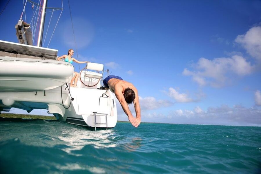 Santorini: Dream Catcher 5-hour Sailing Trip in the Caldera - Practical value at $147
