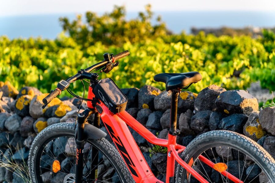 Santorini e-bike guided tours - What is included for $141