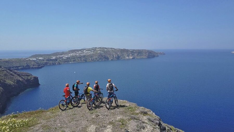 Santorini: Electric Mountain Bike Adventure - Key points at a glance