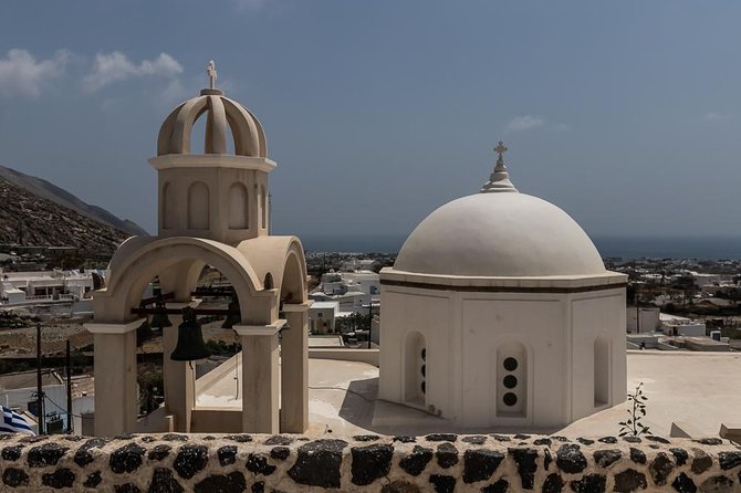 Santorini Highlights and Venetian Castles Small-Group Day Tour - Megalochori and Greek music at Symposion