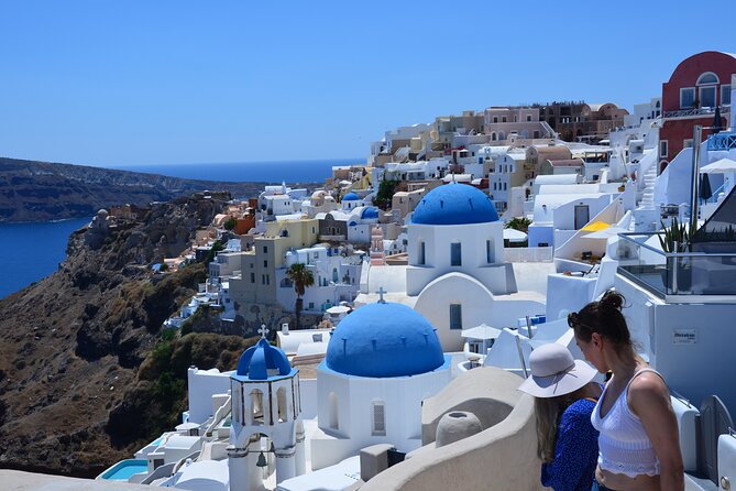 Santorini Highlights Small-Group Tour with Wine Tasting option - Red Beach is a viewpoint, not a beach day