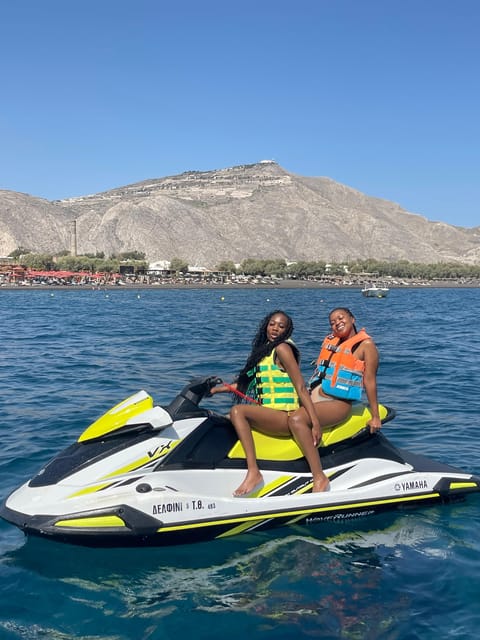 Santorini: Jet Ski Rental Perissa, Perivolos and St. George - A fast ride along Santorini’s southern shore