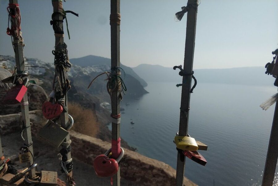 Santorini Panoramic Firostefani & Oia Blue Dome Private Tour - Walking, heat, and crowd levels