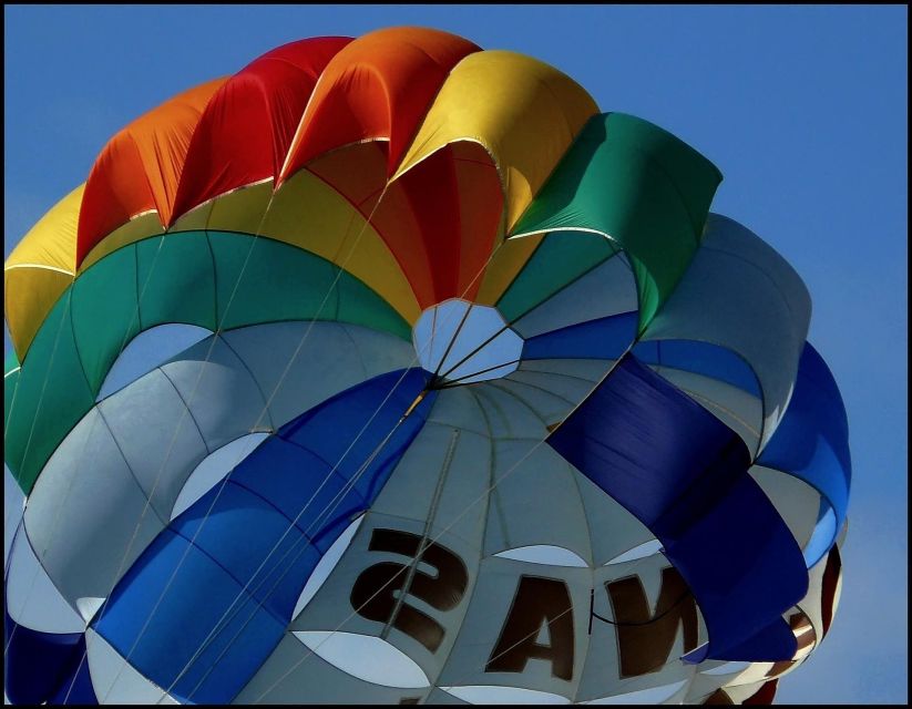 Santorini: Parasailing Flight Experience at Black Beach - Taking off from Santorini’s Black Beach
