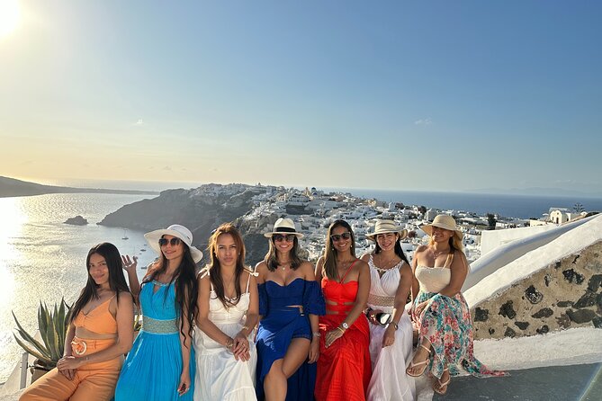 Santorini's Iconic Villages: Oia, Imerovigli & Firostefani - Firostefani begins with the classic Santorini view