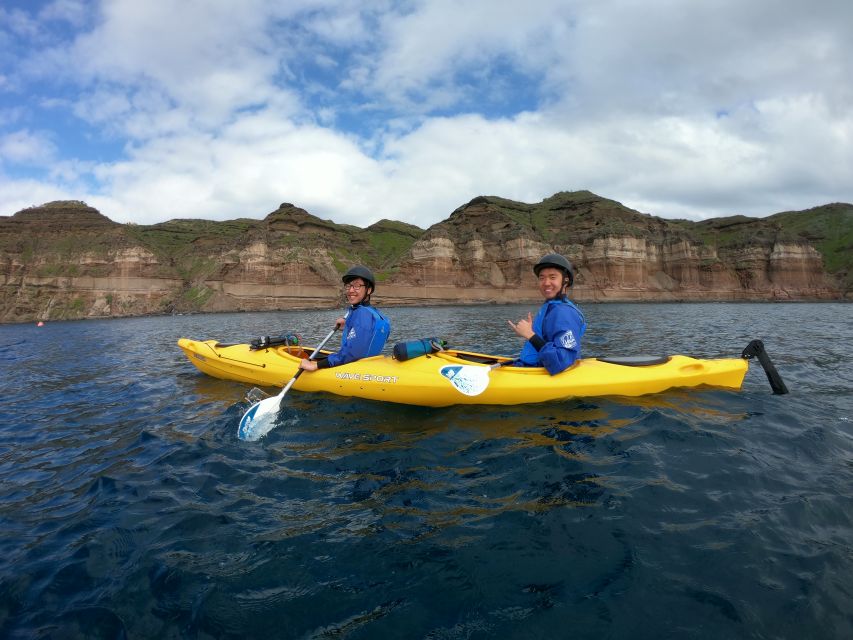 Santorini: Sea Caves Kayak Trip with Snorkeling and Picnic - Who Should Book This Kayak Day