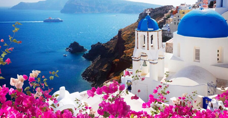 Santorini: Shore Trip to Bypass Cable Car with Boat Transfer - Key points at a glance