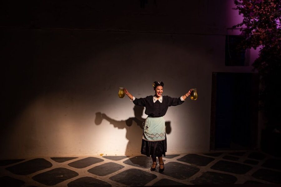 Santorini: The Greek Wedding Show Entry Tickets - A Greek family wedding inside old Fira