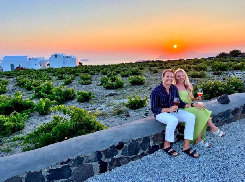 Santorini: Tour of Wineries with Wine Tasting & Food - The main winery meal: five courses with matching wines
