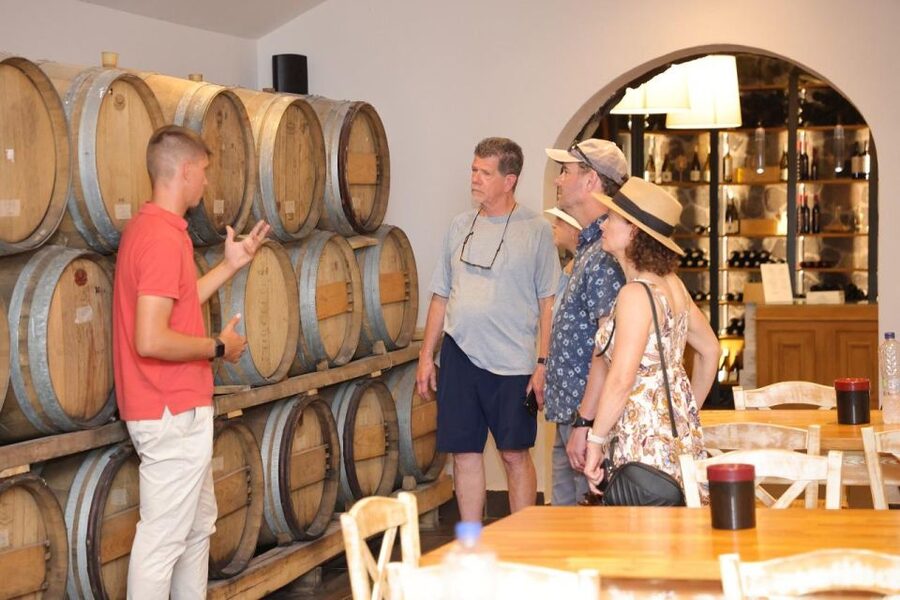 Santorini: Tour of Wineries with Wine Tasting & Food - Small details that improve the day