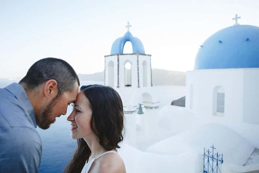 Santorini Unfiltered: Luxury Photoshoot with a Photographer - Meeting outside Pliatsani Church in Oia
