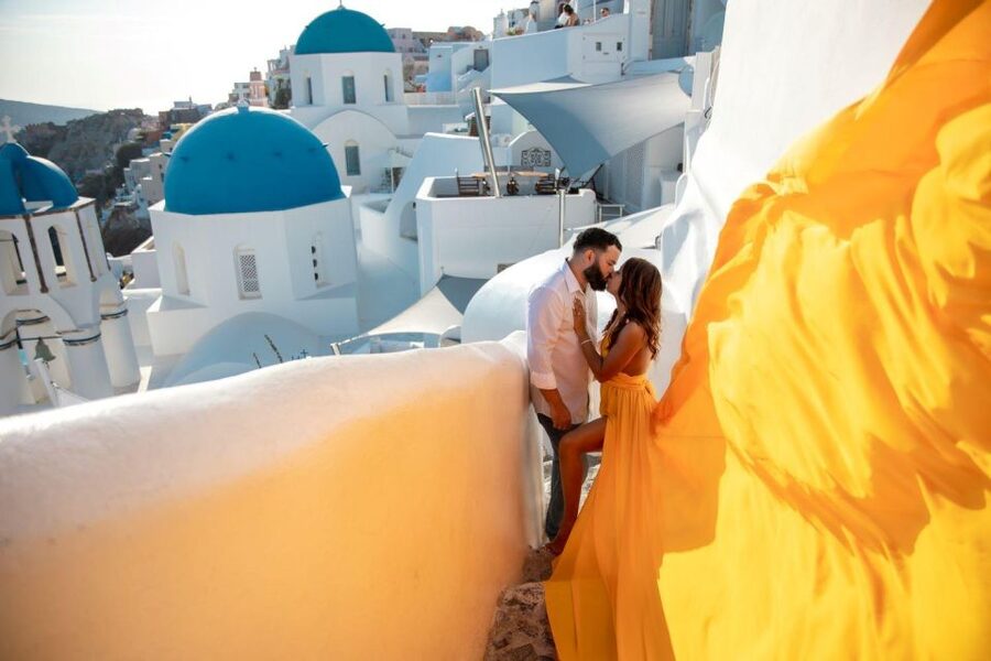 Santorini: Unique Flying Dress Photoshoot Experience - My verdict on the Santorini flying dress shoot