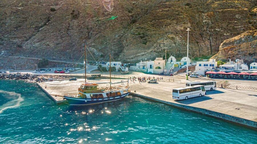 Santorini Volcano, Hot Springs Adventure - Adding Oia and its sunset
