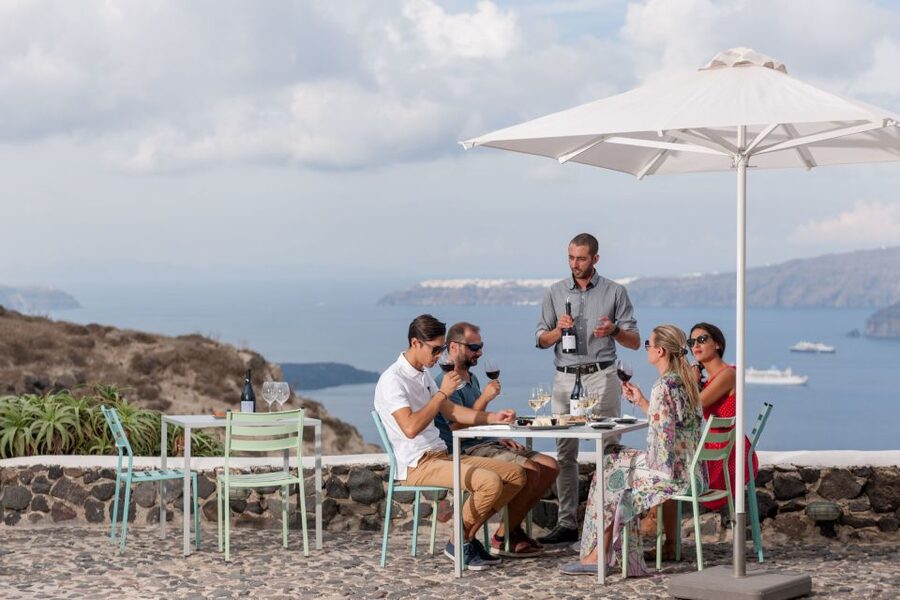 Santorini Wine Roads: Tour of 3 Wineries with a Sommelier - Three wineries, three different settings