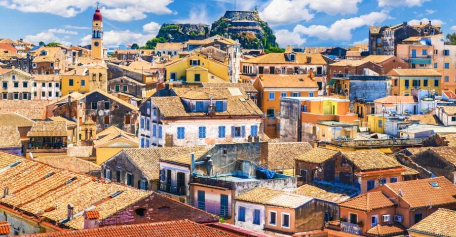 Saranda: Corfu Town and Palaiokastritsa Day Trip with Cruise - Three hours in town means choosing carefully