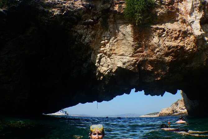 Semi-private Antiparos & Caves Blue Lagoon OR Rina Cave & Small Cyclades - The Blue Lagoon, caves, and Paros option