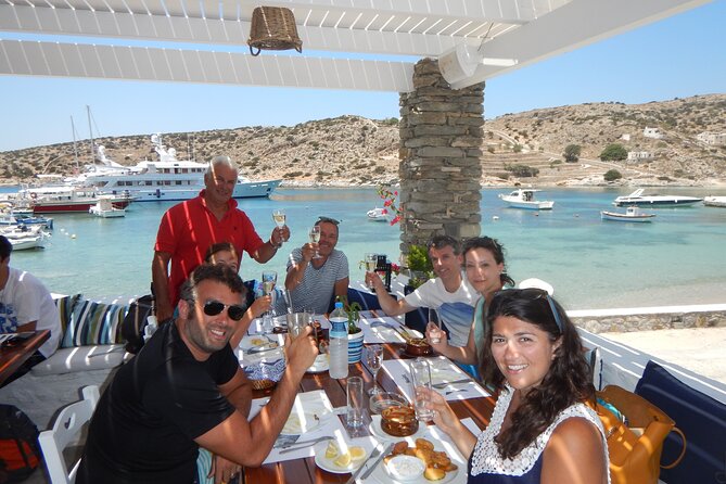 Semi-private Antiparos & Caves Blue Lagoon OR Rina Cave & Small Cyclades - Swimming, snorkeling, and what is provided