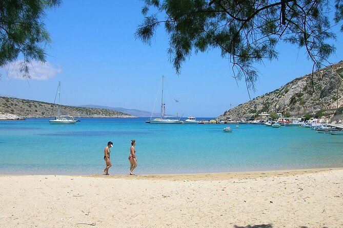 Semi-private Antiparos & Caves Blue Lagoon OR Rina Cave & Small Cyclades - Setting off from Naxos Town