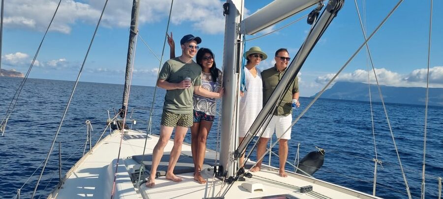 Shared Balos and Gramvousa Sailing Trip with Meal and Drinks - A Homemade Cretan Lunch After the Swim