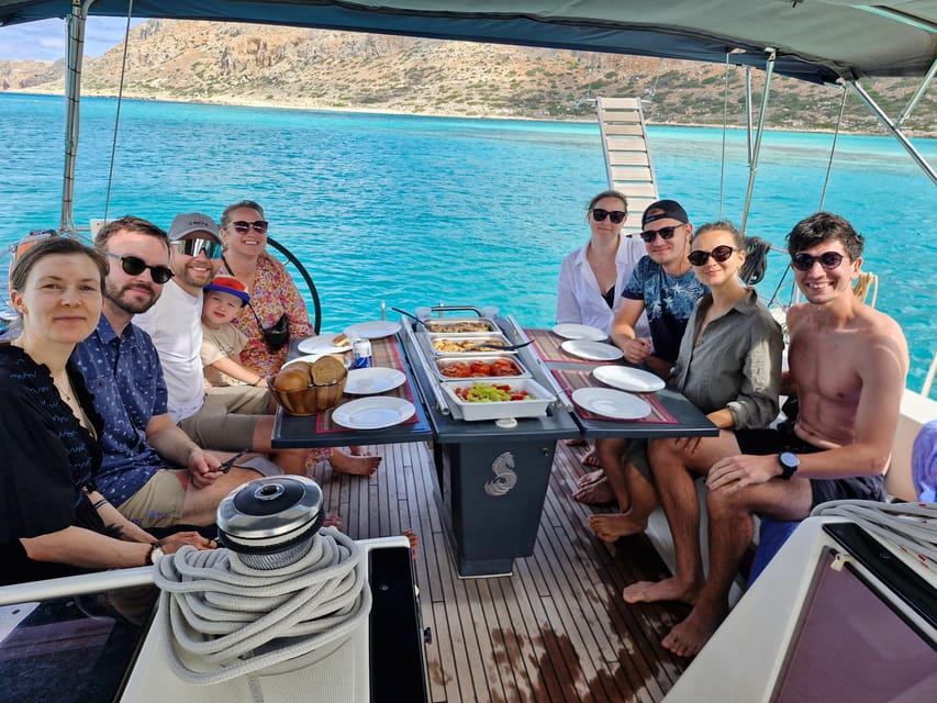 Shared Balos and Gramvousa Sailing Trip with Meal and Drinks - The Venetian Castle and the Best Balos Photo